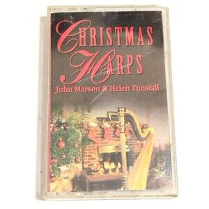 John Marson & Helen Tunstall – Christmas Harps (1993) Cassette Tape – Holiday Ha